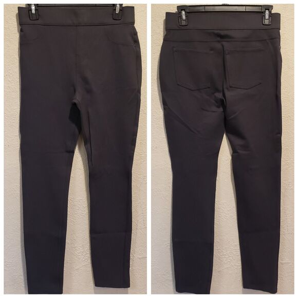 SPANX Ankle Jean-ish Leggings In Dark Gray Jeans Jeggings Size Women’s Medium - Picture 1 of 6